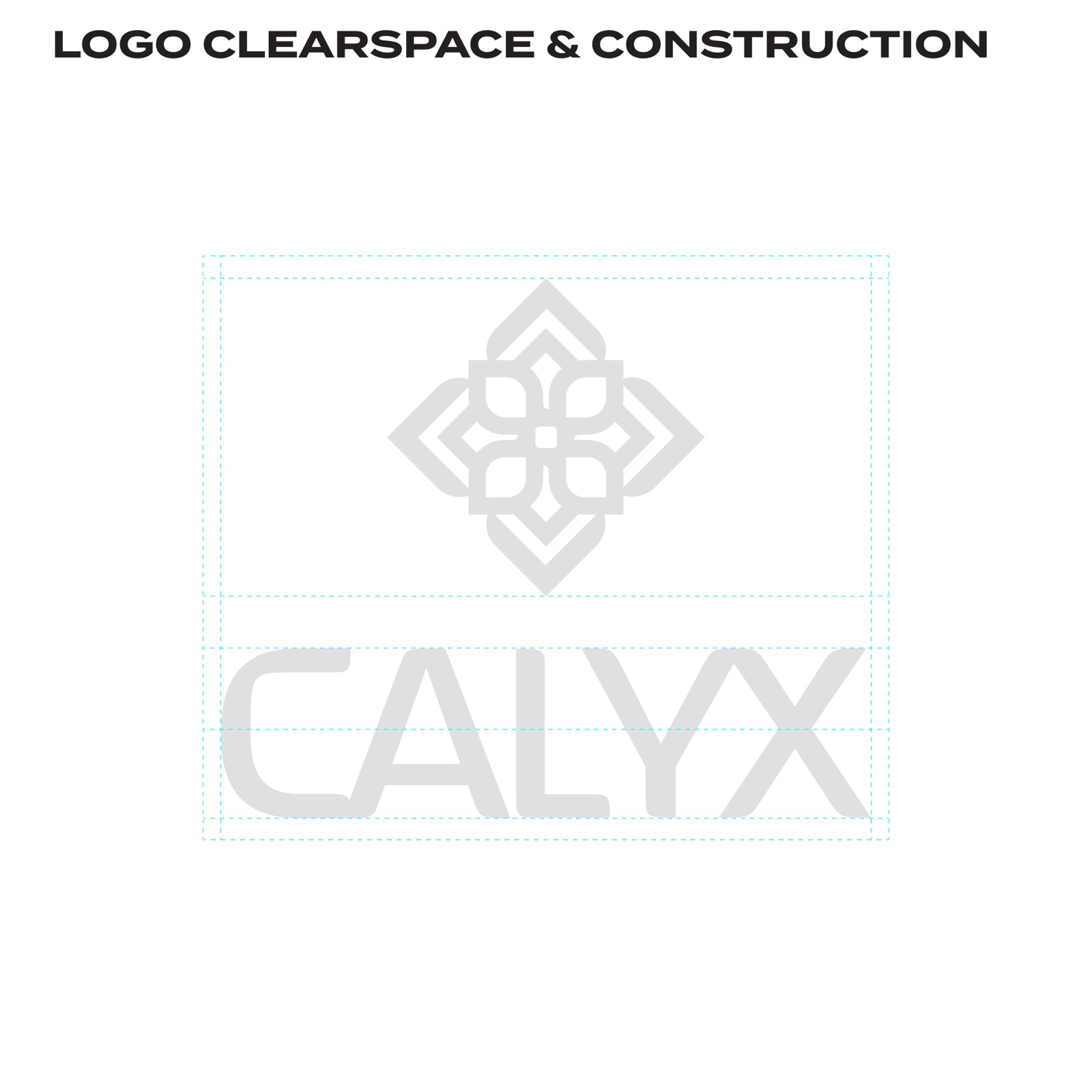 Logo clearspace diagram