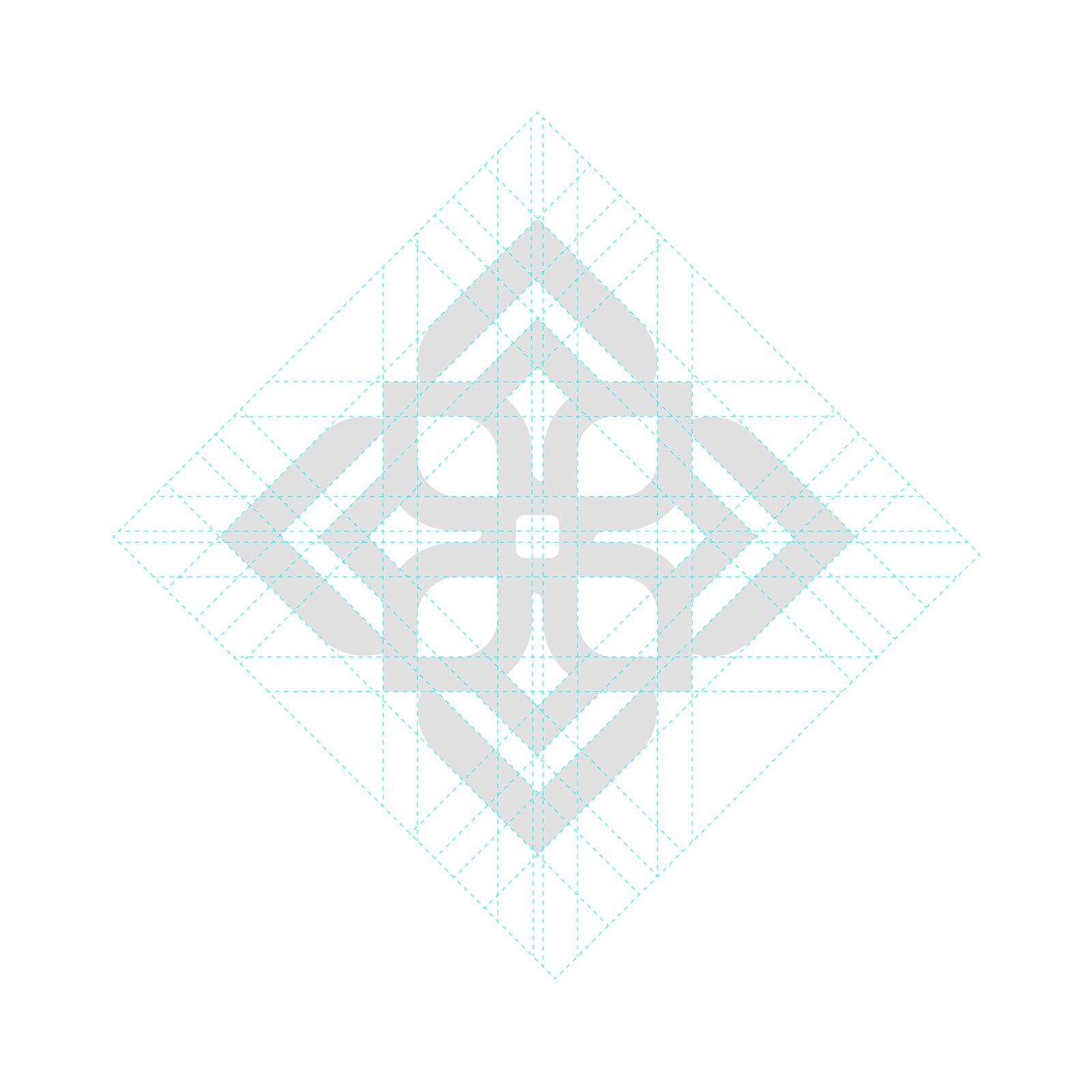 Logo construction grid